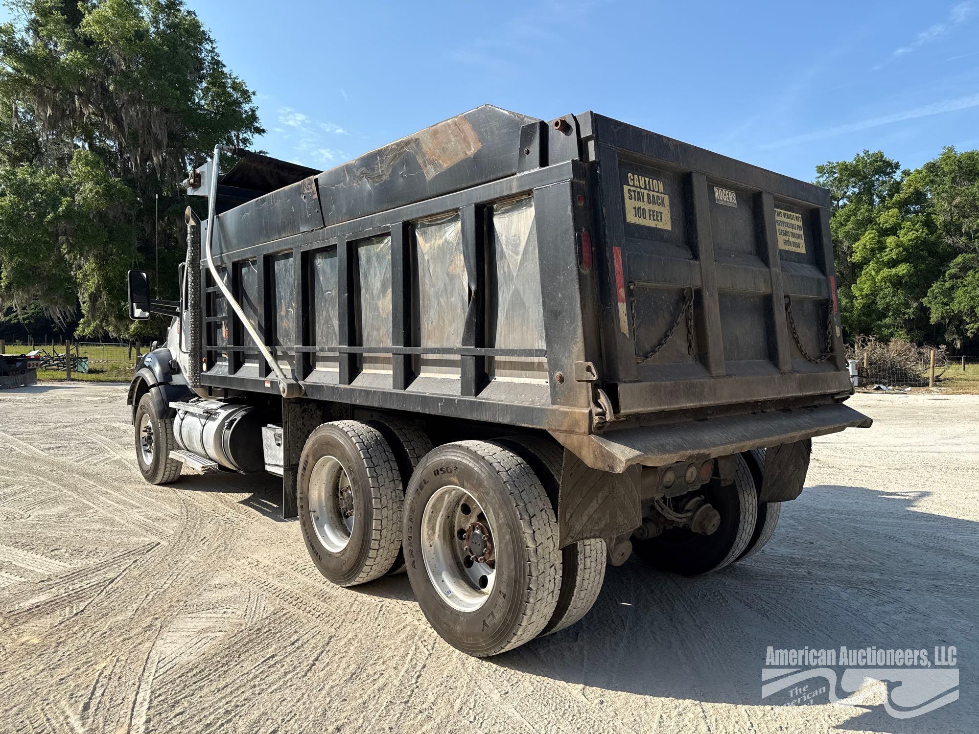 2018 KENWORTH T880 TANDEM AXLE DUMP TRUCK