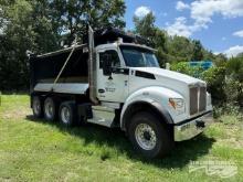 2023 Kenworth T880 TRI AXEL DUMP TRUCK, VIN # 1NKZXPTX0PJ259594
