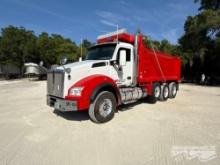 2020 KENWORTH T 880 TRI AXLE DUMP TRUCK