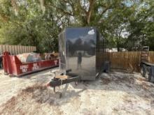 2024 COVERED WAGON 16 ENCLOSED TANDEM AXLE TRAILER