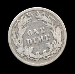 1892 ... First Year of Issue ... Barber Dime