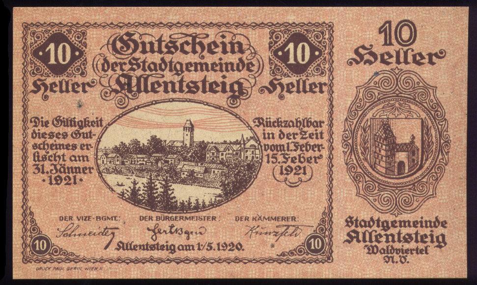 Notgeld ... #1 ... UNC