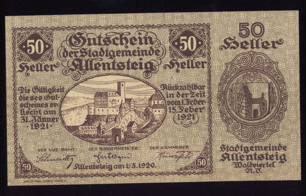 Notgeld ... #3 ... UNC