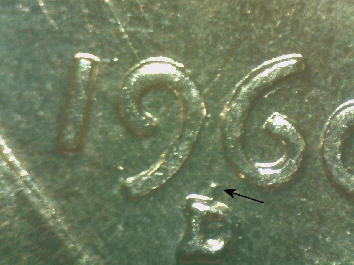 UNC 1960-D/D LINCOLN CENT