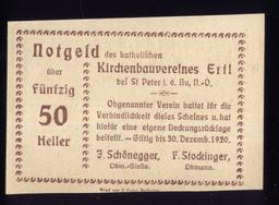 Notgeld ... #18 ... UNC ... ERROR