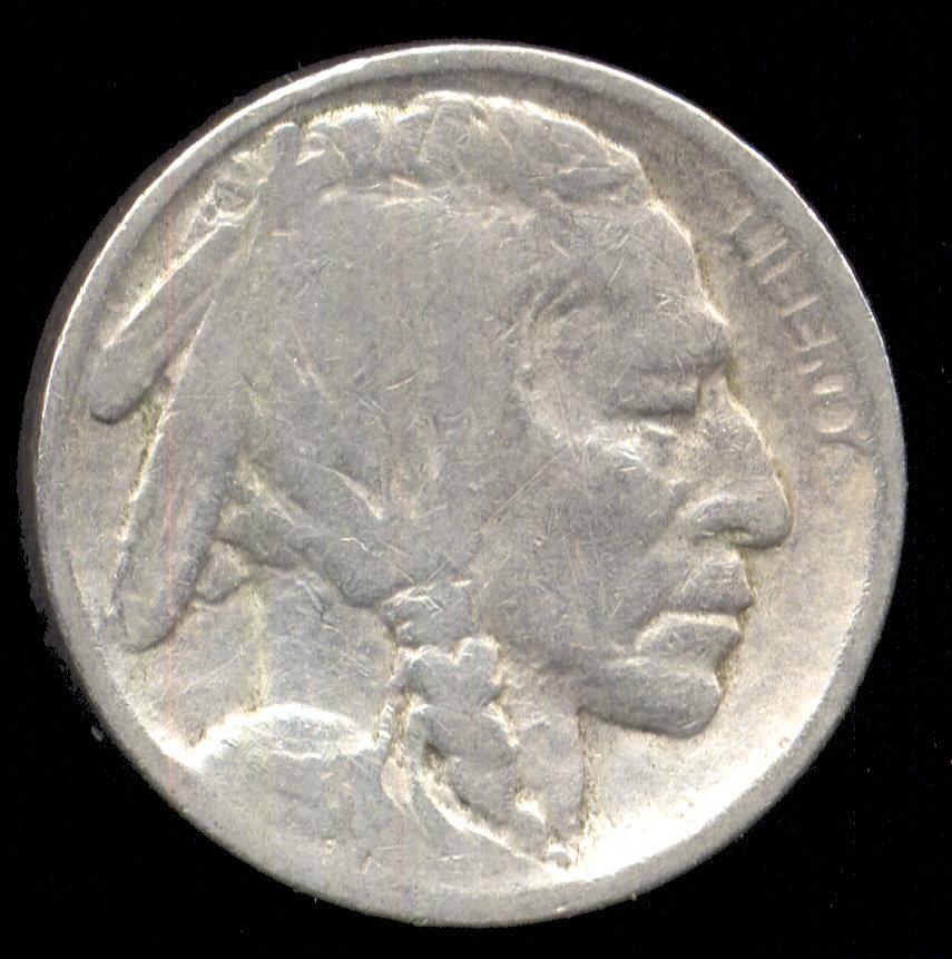 1913 ... type 1 ... Buffalo Nickel