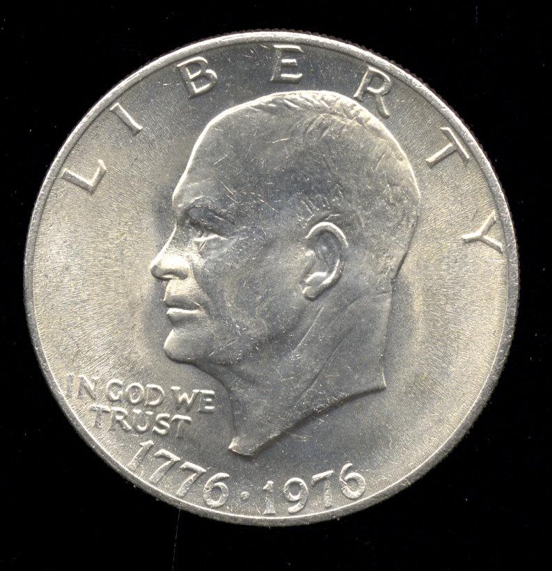 1976 ... BU  UNC ... Ike Dollar