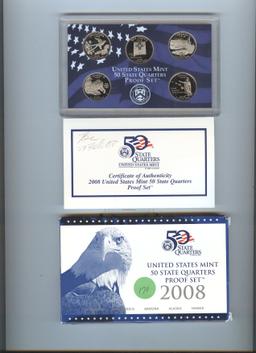 2008 STATE QUARTERS PROOF SET