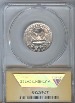 MS-64, 1959 TYPE B WASHINGTON QTR