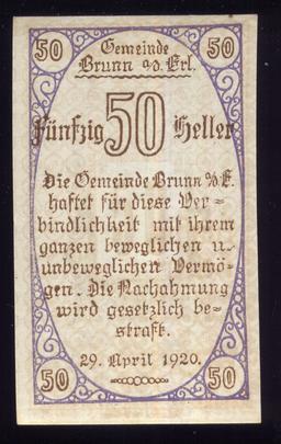 Notgeld ... #18 ... UNC
