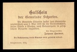 Notgeld ... #29 ... UNC