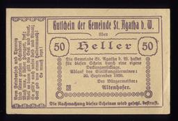 Notgeld ... #40 ... UNC