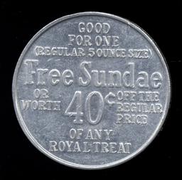 Dairy Queen ... Good for 40 Cents ... Old Token