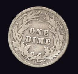 1912-D ... Better Date ... Barber Dime