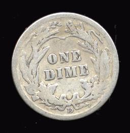 1912-D ... Better Date ... Barber Dime