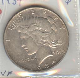 1934-D PEACE DOLLAR DDO