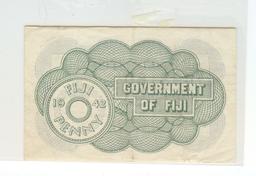 1942 GOVERNMENT OF FIJI ONE CENT