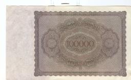 GERMANY 1 FEB 1923 100,000 MARK