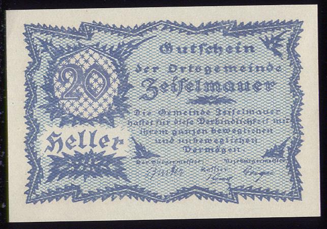 Notgeld ... #15 ... UNC