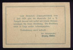 Notgeld ... #15 ... UNC