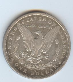 1882-O/S MORGAN SILVER DOLLAR
