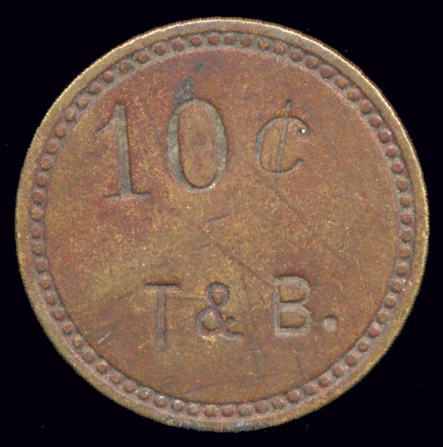 Good for 10 Cents ... Old Token