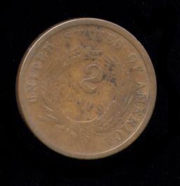 1864 ... 2 Cent Piece