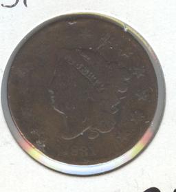 1831 LARGE CENT