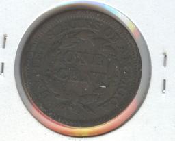 1845 LARGE CENT