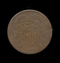 1865 ... 2 Cent Piece