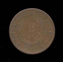 1865 ... 2 Cent Piece