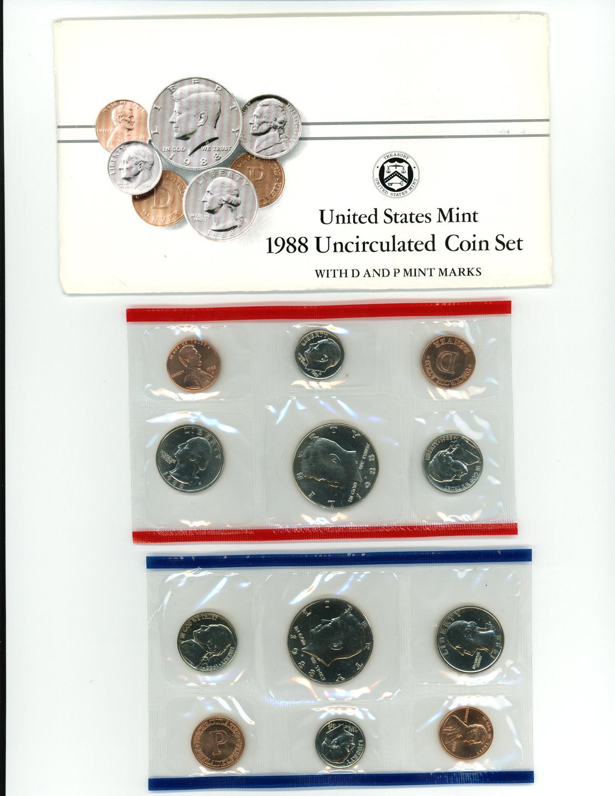 1988-P&D MINT SET