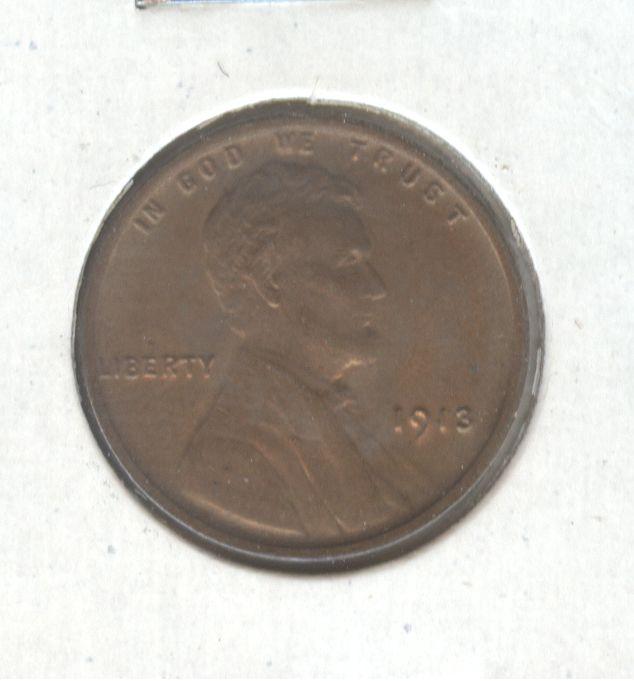 1913 LINCOLN CENT