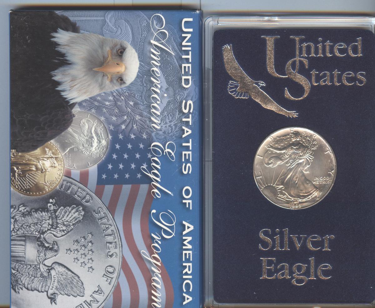 1993 UNC SILVER EAGLE