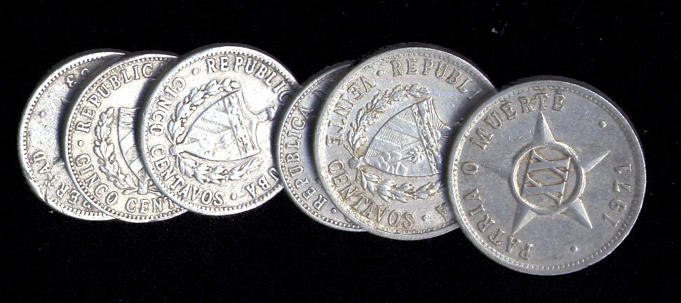 6 ... Cuba Coins
