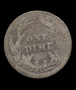 1906-S ... Better Date ... Barber Dime