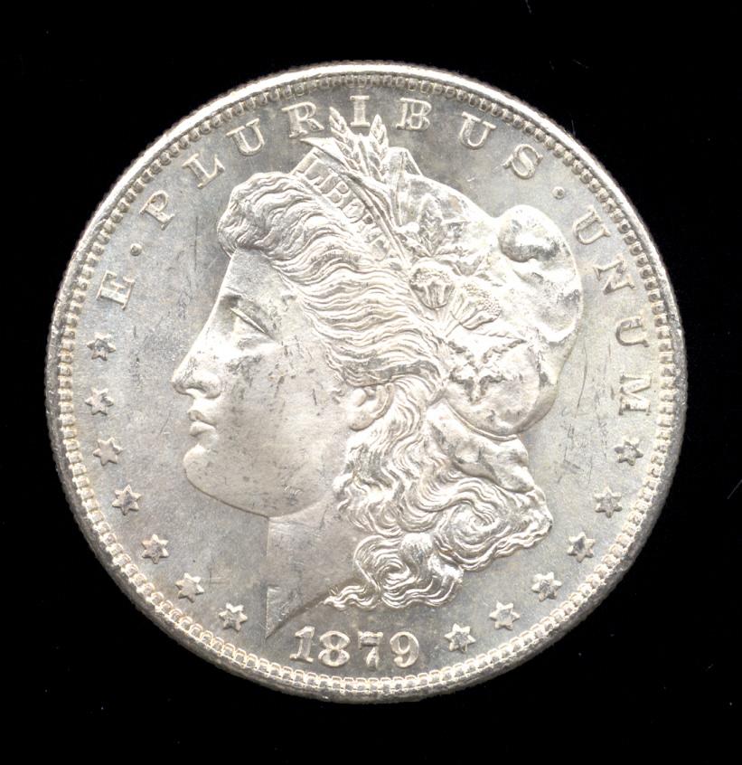 1879-S ... CH BU  UNC ... Morgan Dollar