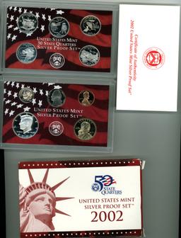 2002-S SILVER PROOF SET