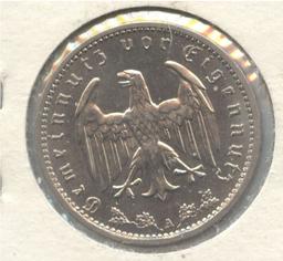 1938-A THIRD REICH 1 REICHSMARK