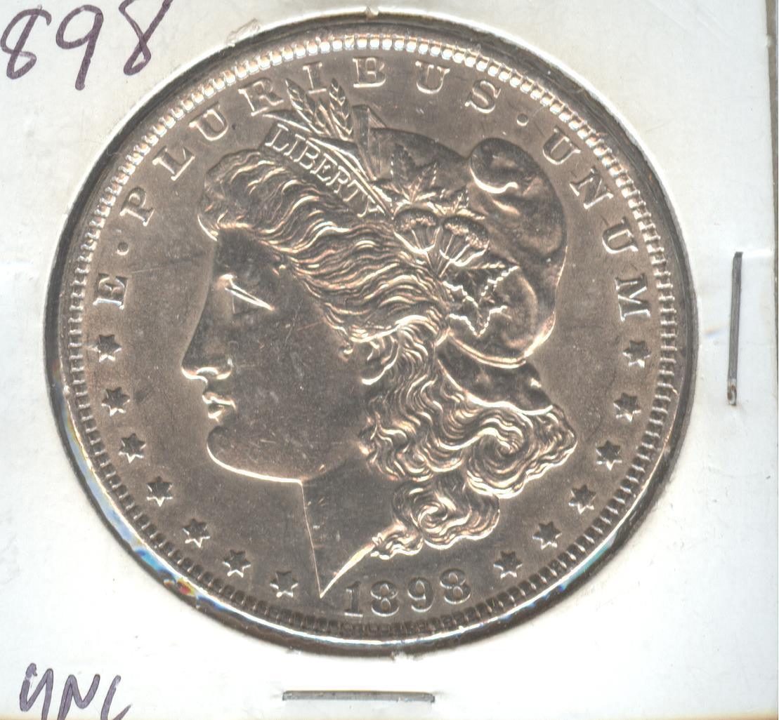 1898 MORGAN SILVER DOLLAR