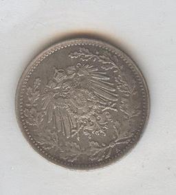 *1918-A GERMAN 1/2 MARK