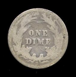 1911-S ... Better Date ... Barber Dime