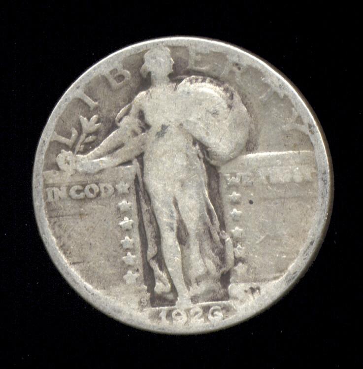 1926-S ... Better Date ... Standing Liberty Quarter