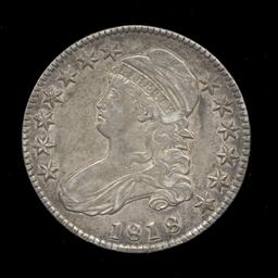 1818 ...  Extra Fine ... Bust Half Dollar