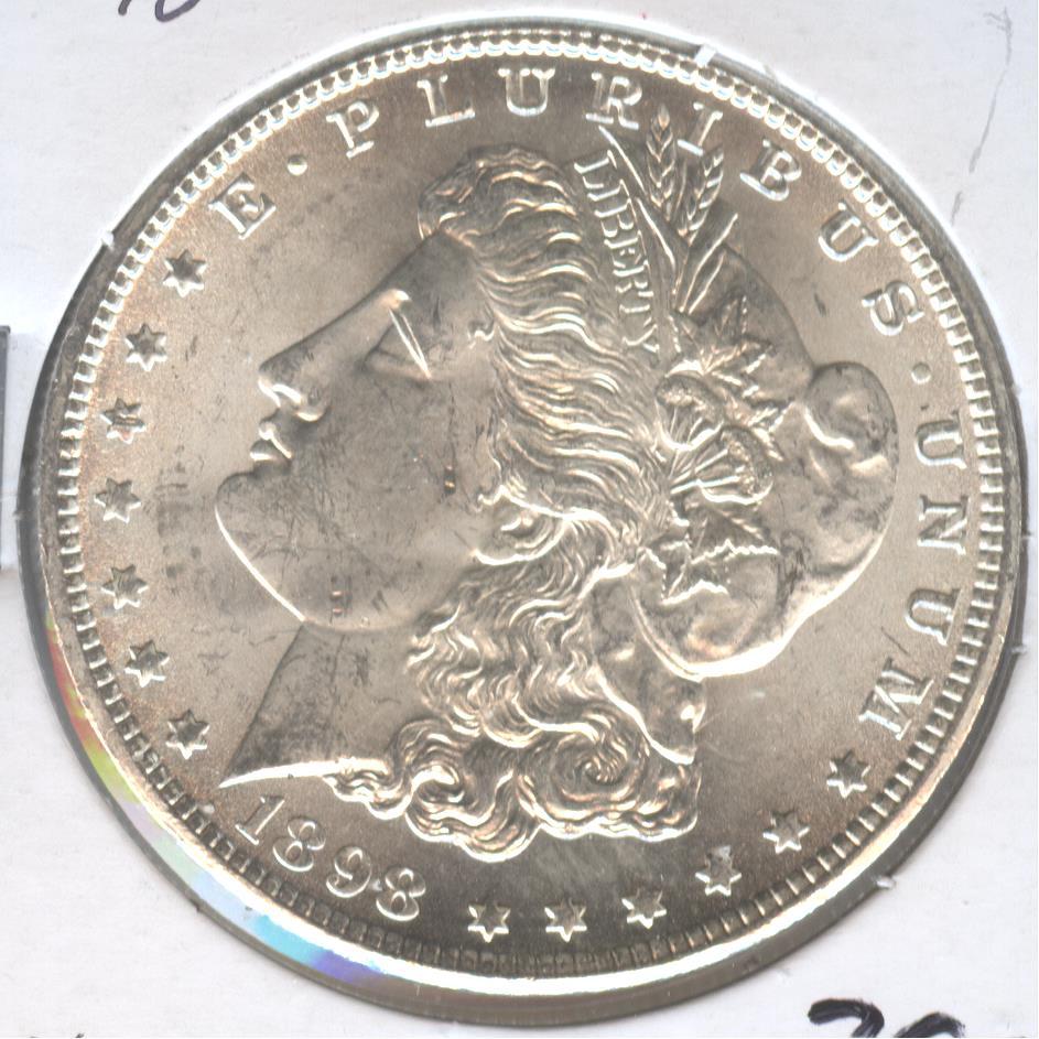 1898-O MORGAN SILVER DOLLAR