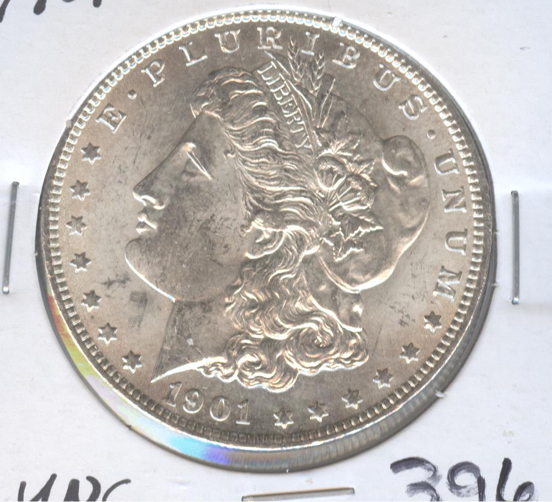 1901-O MORGAN SILVER DOLLAR