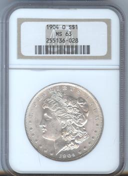 1904-O MORGAN SILVER DOLLAR