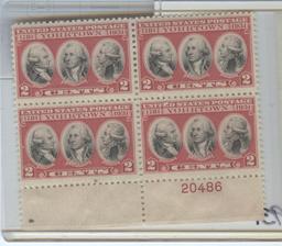 MNH PLATE BLK OF FOUR 1931 SCOTT #703