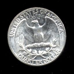1956 ... BU  UNC ... Washington Quarter