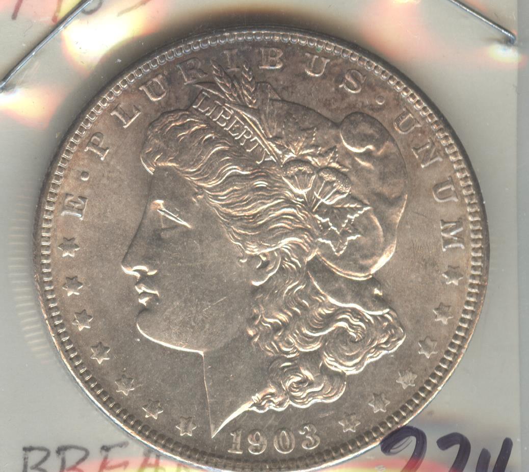 1903 MORGAN SILVER DOLLAR